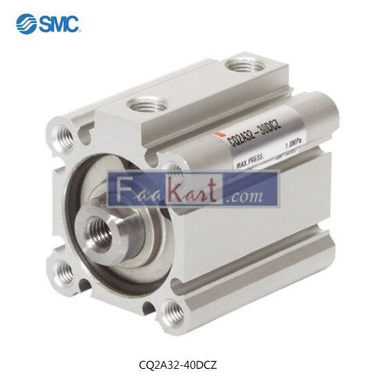 Picture of CQ2A32-40DCZ SMC Pneumatic Compact Cylinder