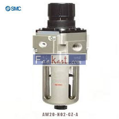 Picture of AW20-N02-CZ-A SMC Filter Regulator, Modular, 1/4 NPT Port