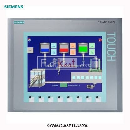 Picture of 6AV6647-0AF11-3AX0 SIEMENS HMI