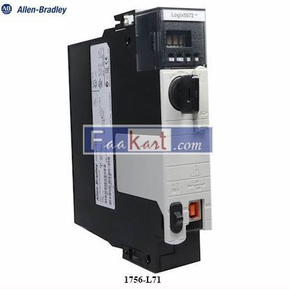Picture of Allen-Bradley 1756-L71 Controller, 2MB, 0.98MB I/O Memory, USB Port, Chassis Mount
