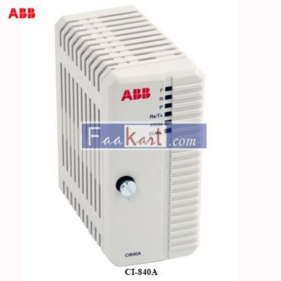 Picture of ABB CPU MODULE; CI-840A, ABB TYPE: CI-840A, 3BSE041882RI