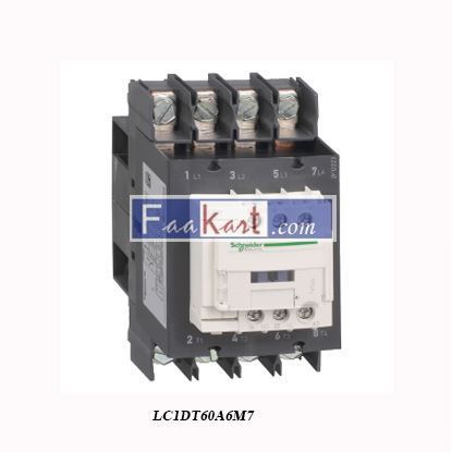 Picture of LC1DT60A6M7 brand logo TeSys D contactor