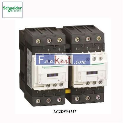 Picture of LC2D50AM7 Schneider Electric 3 PoleReversing Contactor