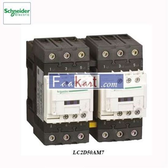 Picture of LC2D50AM7 Schneider Electric 3 PoleReversing Contactor