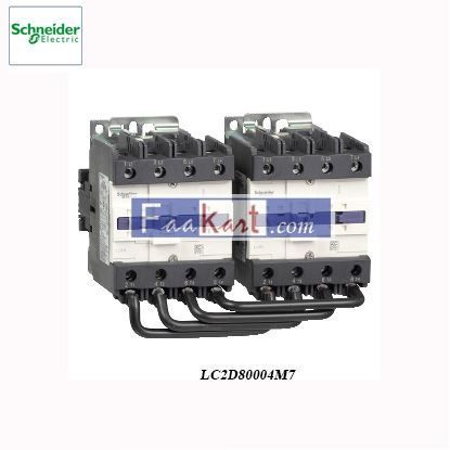 Picture of LC2D80004M7 Green  logo TeSys D changeover contactor