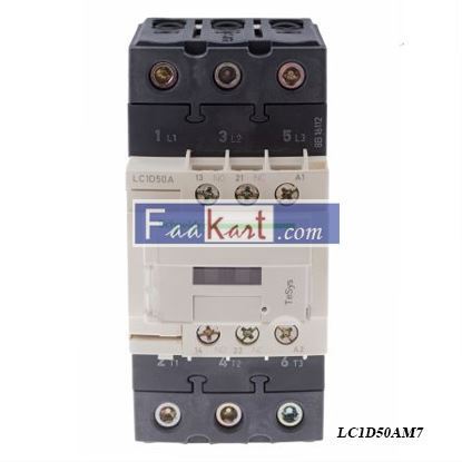 Picture of LC1D50AM7  Electric 3 Pole Contactor