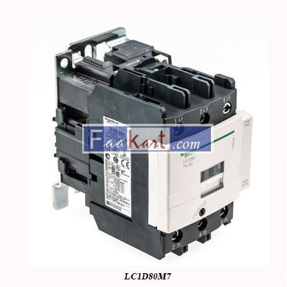 Picture of LC1D80M7  Schneider Electric 3 Pole Contactor