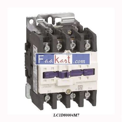 Picture of LC1D80004M7  Electric 4 Pole   Contactor
