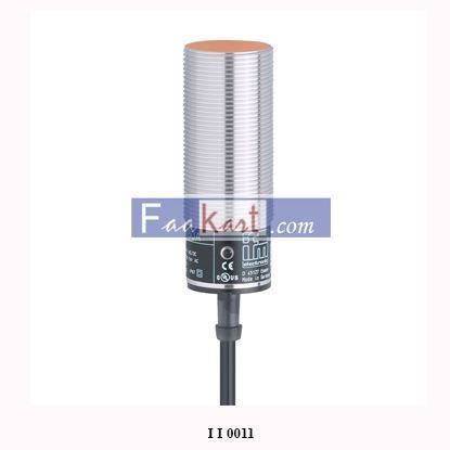 Picture of I I 0011 INDUCTIVE PROXIMITY SWITCH, IFM BRAND, METAL THREAD, M30 X 1.5; VOLTAGE 20 - 250 AC/DC, 2 WIRE