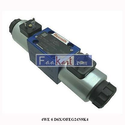 Picture of R900567512,  REXROTH  DIRECTIONAL VALVE 4WE 6 D6X/OFEG24N9K4