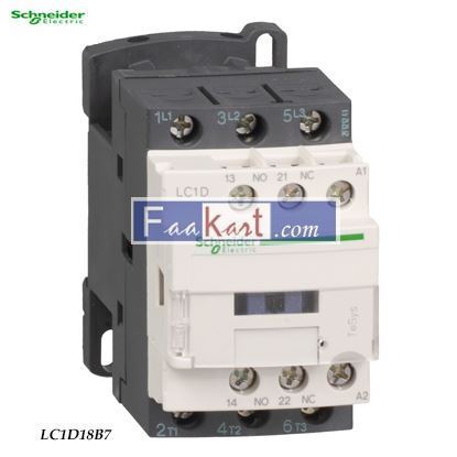 Picture of LC1D18B7  TeSys D contactor