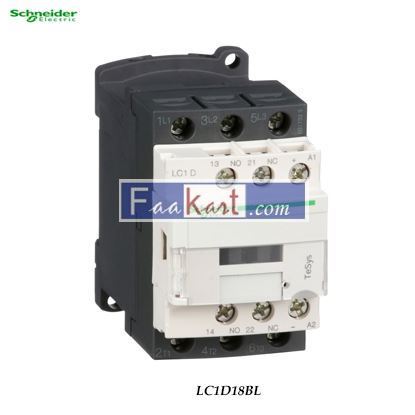 Picture of LC1D18BL   SCHNEIDER   contactor