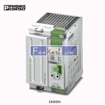 Picture of 2320254 Phoenix Contact - Uninterruptible power supply - QUINT-UPS/ 24DC/ 24DC/ 5/1.3AH