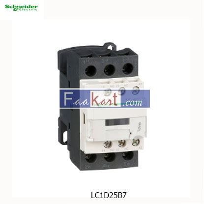 Picture of LC1D25B7  SCHNEIDER TeSys D contactor
