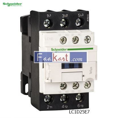 Picture of LC1D25E7  TeSys D contactor