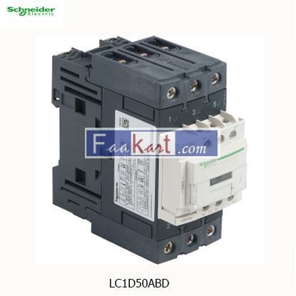 Picture of LC1D50ABD  TeSys D contactor