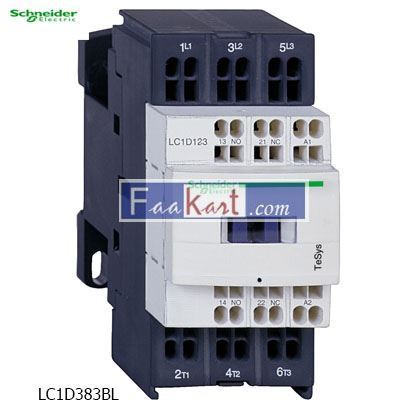 Picture of LC1D383BL   Contactor TeSys