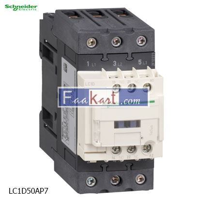 Picture of LC1D50AP7  TeSys D contactor