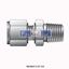 Picture of M16MSC1/2N-316 PARKER Connector, NPT Male, 16mmOD tube x 1/2" NPT, SS316, A-LOK