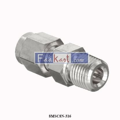 Picture of 8MSC8N-316 Parker A-Lok Male Connector