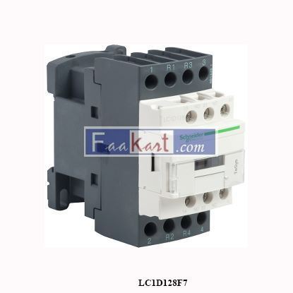 Picture of LC1-D128F7 Contactor 50/60Hz 110VAC Telemechanique