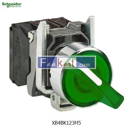 Picture of XB4BK123M5   selector switch