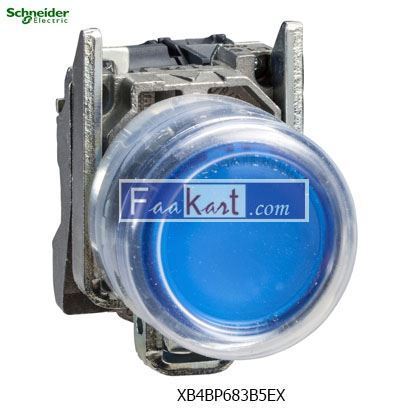 Picture of XB4BP683B5EX  pushbutton