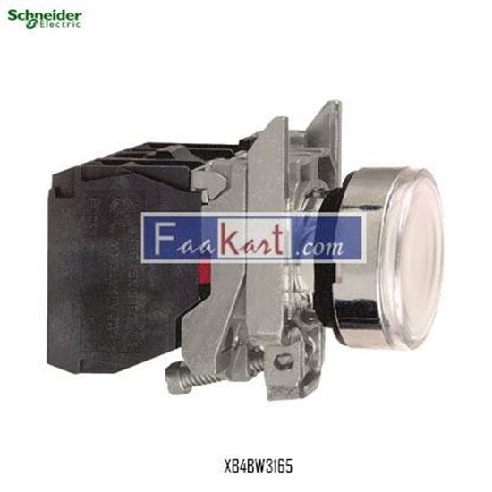 Picture of XB4BW3165  SCHNEIDER ELECTRIC  illum pushbutton