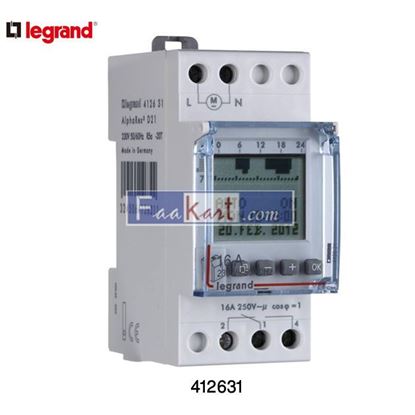 Picture of 412631 Legrand  Digital Programmable time switch