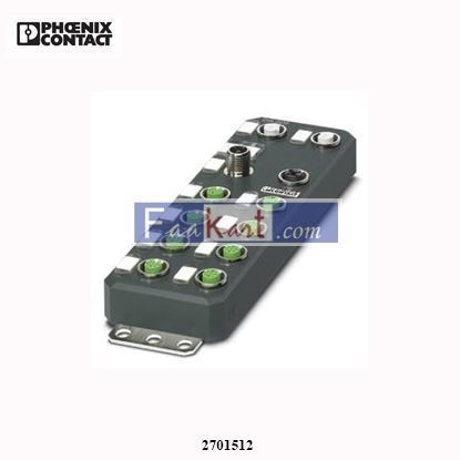 Picture of 2701512 Phoenix Contact - Distributed I/O device - AXL E PN DI8 DO4 2A M12 6P