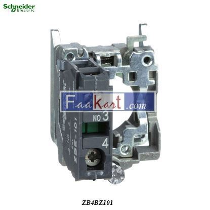 Picture of ZB4BZ101  Single contact block with body