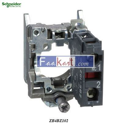 Picture of ZB4BZ102  Single contact block with body