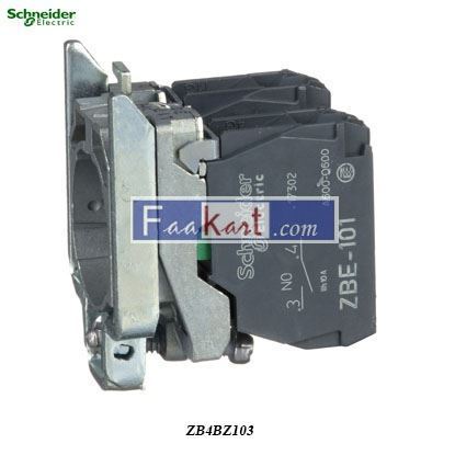 Picture of ZB4BZ103  Single contact block with body