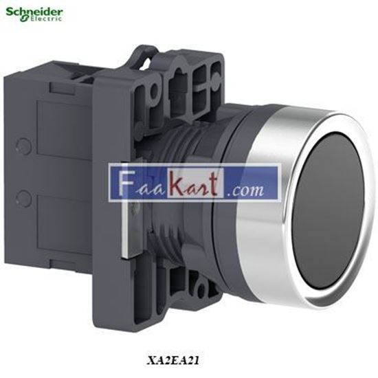 Picture of XA2EA21  Round black push-button