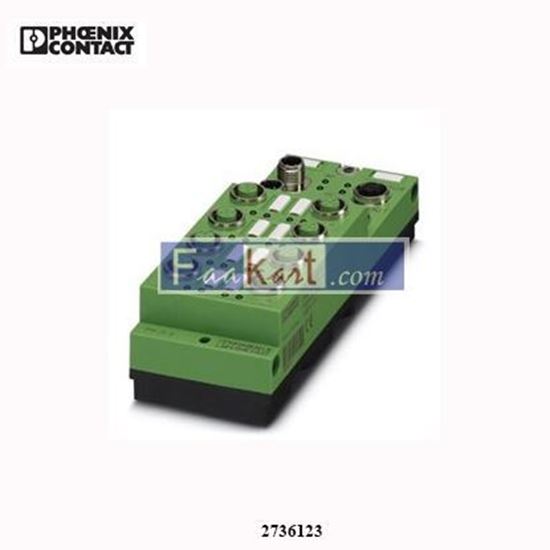 Picture of 2736123 Phoenix Contact - Distributed I/O device - FLS PB M12 DI 8 M12