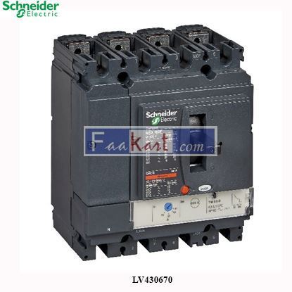 Picture of LV430670 Schneider Circuit breaker Compact - NSX160H-TM160D