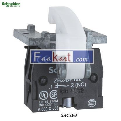 Picture of XACS105 Spring return contact block