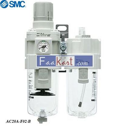 Picture of AC20A-F02-B  Air Combination, Filter Regulator + Lubricator
