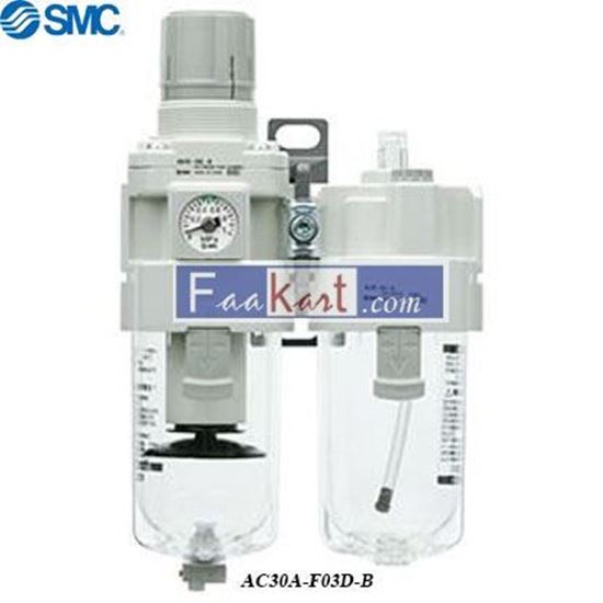 Picture of AC30A-F03D-B   FRL Assembly, Automatic Drain, 5μm Filtration