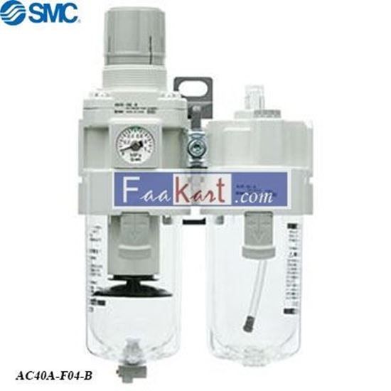Picture of AC40A-F04-B  Air Combination, Filter Regulator + Lubricator
