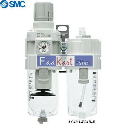 Picture of AC40A-F04D-B   FRL Assembly, Automatic Drain, 5μm Filtration