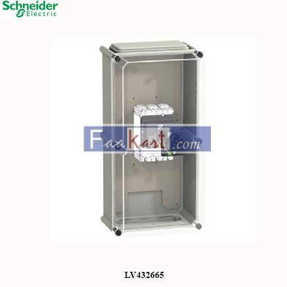 Picture of LV432665 Schneider Enclosure - plastic - IP55 - standard rotary handle