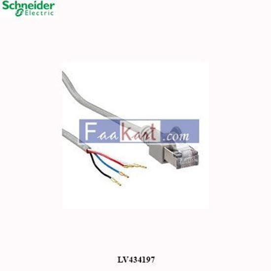 Picture of LV434197 Schneider Breaker ULP cord, Compact NS, Masterpact NT/NW, length 3 m