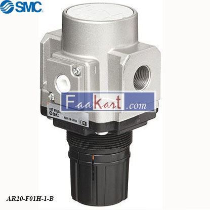 Picture of AR20-F01H-1-B   0.2MPa Regulator, G1/8, Panel Mnt