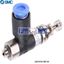Picture of ARJ1020-M5-06  Miniature 1 touch press regulator