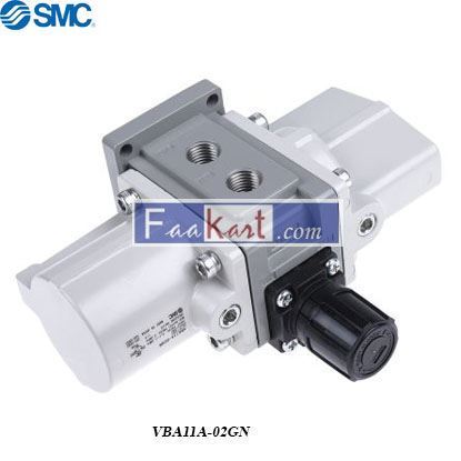 Picture of VBA11A-02GN   Pneumatic Booster Regulator