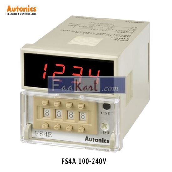Picture of FS4A 100-240VAC Autonics Digital Counter