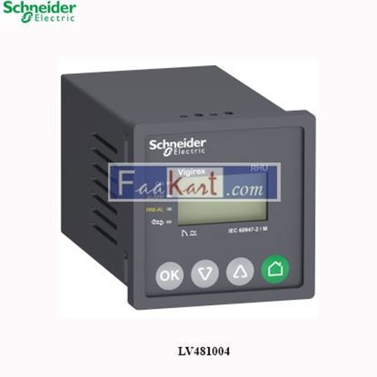 Picture of LV481004 Schneider Monitoring relay Vigirex RMH - 30 mA..30 A - 220..240 V AC