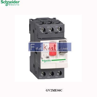 Picture of GV2ME06C Schneider Motor circuit breaker