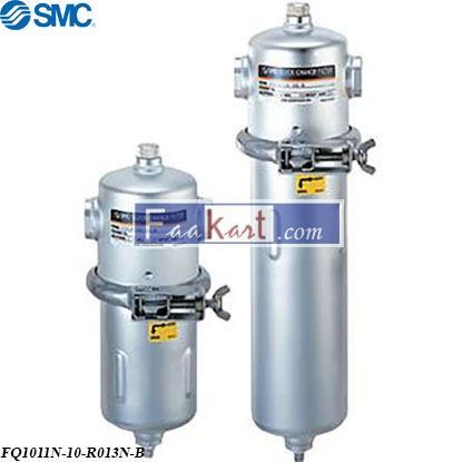 Picture of FQ1011N-10-R013N-B  SMC 13μm 20L/min Rc 1 Pneumatic Filter